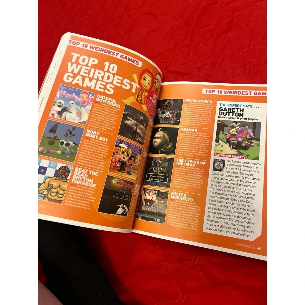 2016 game‎ on gamers book